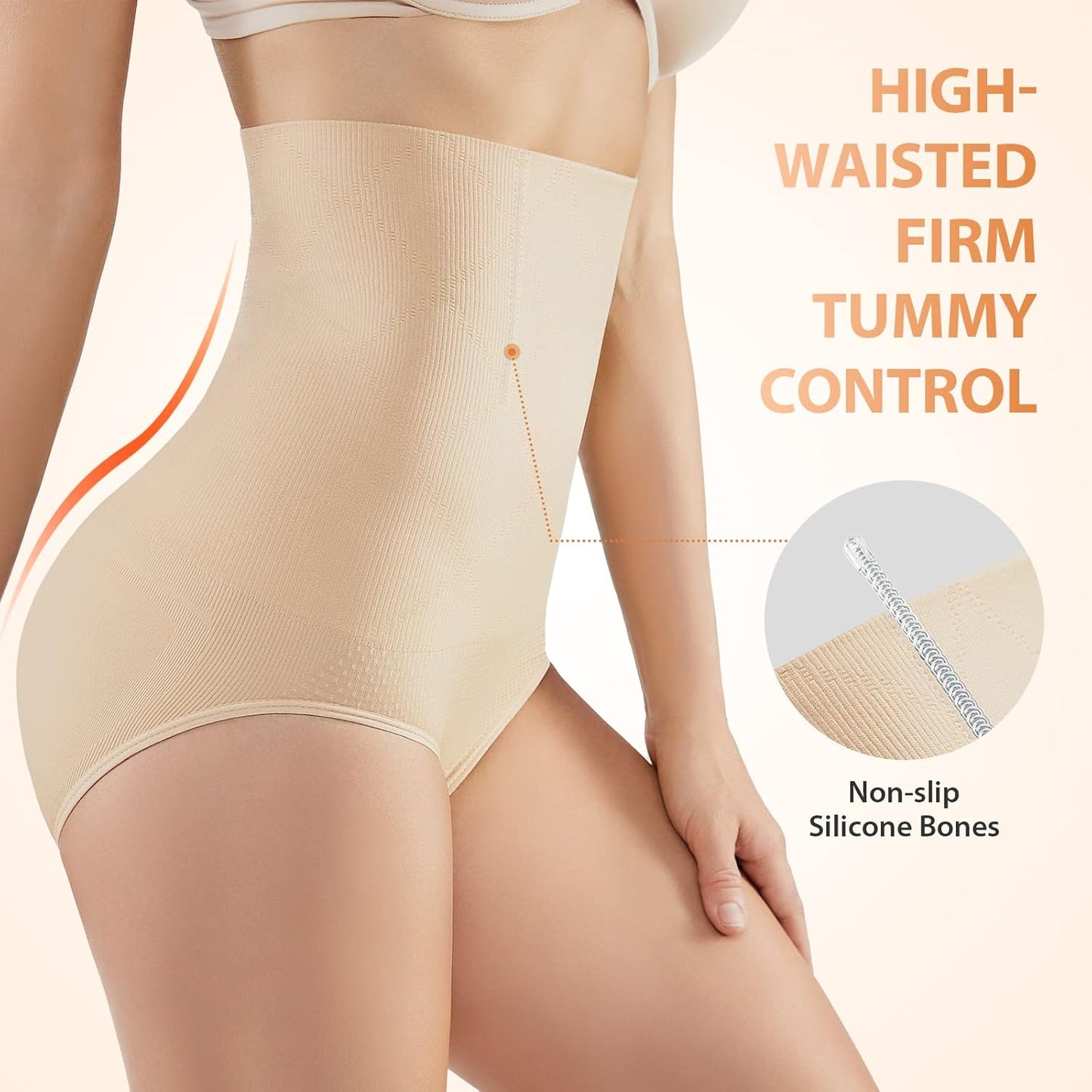 Seamless Body Shaper Shorts – Waist Trainer & Hip Enhancer for Women